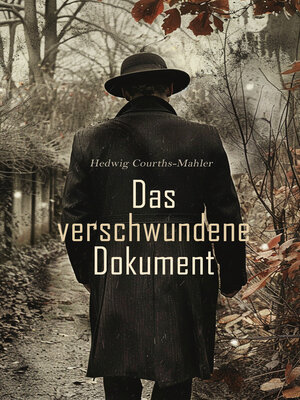 cover image of Das verschwundene Dokument